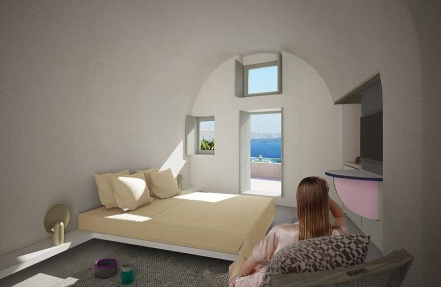 Echoes Luxury Suites (Adults Only) Oía Exterior foto