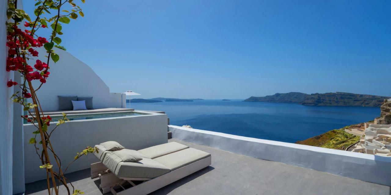 Echoes Luxury Suites (Adults Only) Oía Exterior foto